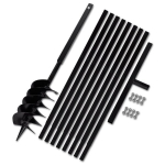 Terasest 150 mm maapuur k&auml;epidemega koos 9 m pikendustoruga