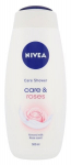 Nivea Care & Roses Care Shower Gel 500ml