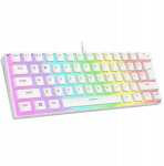 Rampage Radiant K11 60% Rgb mehaaniline klaviatuur, sinine l&uuml;liti, valge