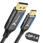 KAABEL THUNDERBOLT 4/3 USB-C JA DISPLAYPORT DP 1.4 4K 165HZ HDR 2M