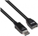 Club3D video kaabli adapter CAC-1022, 2m, 32.4Gbps, 8K @ 60Hz, 144Hz, 28AWG, sirge pistik, M/F