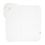 Kapuuriga r&auml;tik Lorelli 90x90 cm valge 100% puuvill