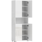 K&ouml;&ouml;gikapp 68x34x180 cm Valge MDF