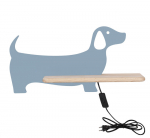 Candellux laste seinalamp riiuliga IQ Kids Dog, sinine