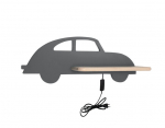Candellux laste seinalamp riiuliga IQ Kids Car, hall