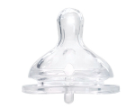 Bebelutipud Kikka Boo Drops M, koolikavastased, silikoonist, keskmine vool, 2 tk