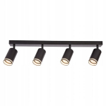 Milagro Pipe Ring Spot 4xGU10 must laevalgusti