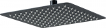 Deante Floks Nac 209k du&scaron;ipea, 300x300 mm, must matt