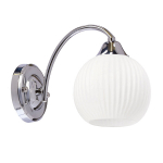 Seinalamp Candellux Velore kroomklaasist vari E27