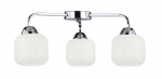 Laelamp Candellux Cromado 3xE27 3x60W klaasist kupliga kroomviimistlus