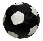 Laste kott-tool XXL-pall (40 cm), must/valge