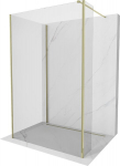 Mexen Kioto du&scaron;isein Walk-in 140 x 110 x 30 cm, l&auml;bipaistev, kuldne - 800-140-110-221-50-00-030