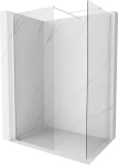 Mexen Kioto-X du&scaron;isein Walk-in 160 x 80 cm, l&auml;bipaistev 10 mm, valge - 800-160-202-20-00-080-X