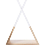 Seinariiul Atmosphera Tipi, 30x39x10 cm, valge / liivakarva