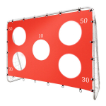 Laste jalgpalli treeningv&auml;rav 2in1 + t&auml;ppismatt 215 x 153 x 76 cm