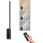 LED seinavalgusti kaugjuhtimispuldiga, p&ouml;&ouml;ratav 350&deg; 6000K &mdash; juhtmeta seinavalgusti, lugemislamp, akuga seinavalgusti, must loft lamp, taimeriga seinavalgusti, magamistoa valgustus, usb lamp