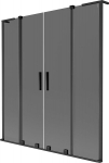 Mexen Velar L Duo vannikaitse 2-osaline l&uuml;kand 160 x 150 cm, grafiit, must - 896-160-003-42-70