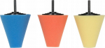 Yato Velje Poleerimissvammid 3tk YT-47945, 80mm, 30-75mm, 6000p/min, 6mm hoidiku suurus