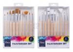 Pintslite komplekt, 10 tk.