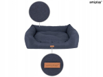 Amiplay Montana Sofa M - pehme must koeravoodi