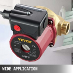 Sooja vee tsirkulatsioonipump 15 mm 220V 20 L/min 90W, metall