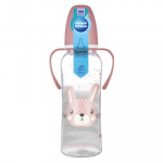 Beebipudel Canpol Babies roosa 12k+ 250 ml