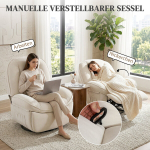 Tugitool 93x91x104 cm Koori v&auml;rvi chenille polsterdus