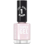 Rimmel Super Gel, 105 Pink Glazed, Pikk pika kestev lakke, K&uuml;lm viimistlus, Lihtne pealekandmine, Geeli efektiga manik&uuml;&uuml;r, Vastupidav