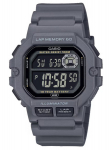 CASIO Spordik Kellad Meestele WS-1400H-8B - Veekindel, Automaatne kalendaar, LED Valgustus
