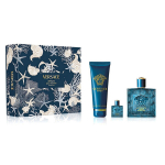 Komplekt Versace Eros meestele: parf&uuml;&uuml;mvesi EDP, 100 ml + 5 ml + du&scaron;igeel, 150 ml