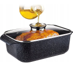 Induktsioonklaasist kaanega pann, 5,5l