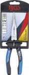 Pikad kumerad tangid 200 mm, kroom, Bgs