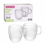 Termoklaasid kohvi ja tee jaoks, 2 tk., 250 ml