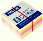 Post-it m&auml;rkmed neoon segatud minikuubikud 50x50 250tk Milan
