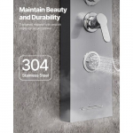 VEVOR du&scaron;ipaneel 1049FL, h&otilde;bedane, 134,5 x 20 x 46 cm