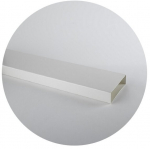 &Otilde;hupuhastaja tarvik Elica KIT0121013 ristk&uuml;likukujuline toru 218x55x1000 mm