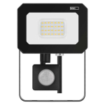 Emos LED prožektor ZS2323, 20 W, 2000 lm, IP44, neutraalne valge, 120&deg;, PIR andur, alumiinium