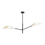 Emibig ripplamp Vene 2, valge/kuldne