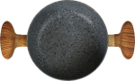 Graniitpott kaanega, 2,7l, helehall