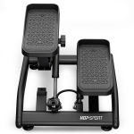 Mini-stepper reguleeritava h&uuml;draulilise takistuse ja LCD-ekraaniga, kuni 110 kg, must