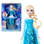 Interaktiivne laulav nukk valgusefektidega Disney Frozen Elsa, sinine