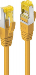 Lindy Cat6a S/ftp v&otilde;rgukaabel, kollane, 1 m