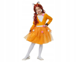 Laste lehekost&uuml;&uuml;m (kleit, vibu) 120/130 cm