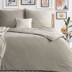 Voodipesukomplekt Muslin, 140x200 cm, 1 tk 70x80 cm, 100 % puuvill, liivakarva