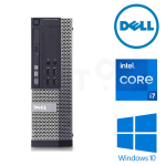 Dell 9020 SFF I7-4770S 8GB 256 SD + 160GB HDD W10P Renew
