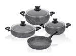 Crown Master Cook 7-osaline poti- ja pannikomplekt, hall