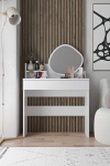 Kosmeetiline tualettlaud Harmony Mini Amorphous, valge