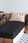 L'essentiel Maison voodipesukomplekt Funny - must, pruun, 100x200, 2 osa