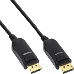 Intos videokaabel InLine 8K AOC DisplayPort 1.4, 10 m