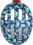 Laste Jalgrattakiiver - ABUS - SMILEY 3.0 - LED - In-Mold - T&auml;pne Reguleerimine